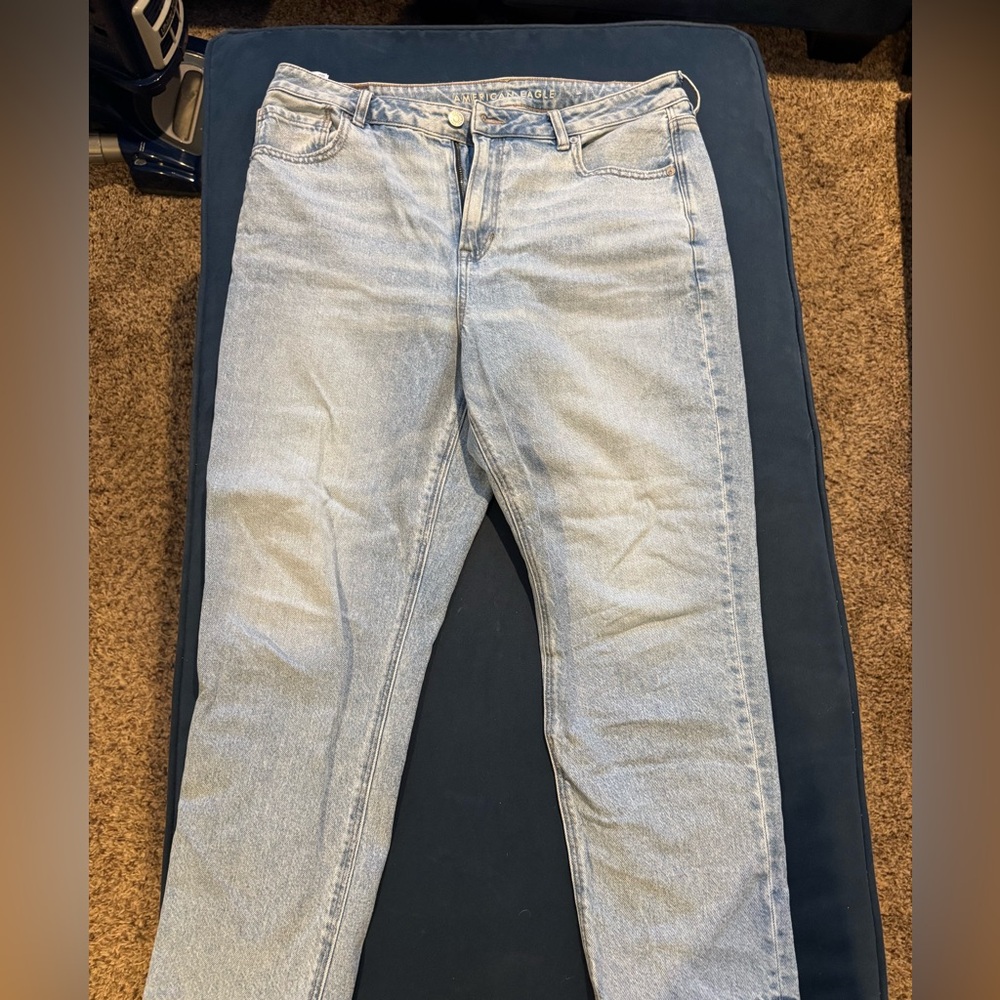 American eagle straight rigid jeans size 14 SHORT